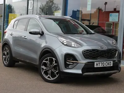 Used Kia Sportage GT-Line 134 HP (98 kW) 2021 Silver SUV
