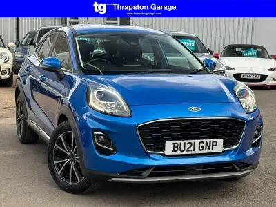 Used Ford Puma Titanium 2021 Blue SUV