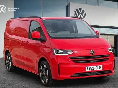 New VW T7 Pro 2026 Intensive red Van