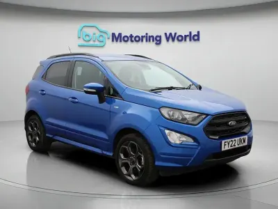 Używany Ford Ecosport ST-Line 125 KM (91 kW) 2022 Niebieski SUV
