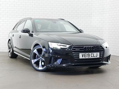 Used Audi A4 Black Edition 190 HP (139 kW) 2019 Black Estate