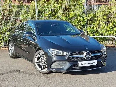 Used Mercedes CLA200 AMG Line Premium 163 HP (119 kW) 2019 Black Sedan