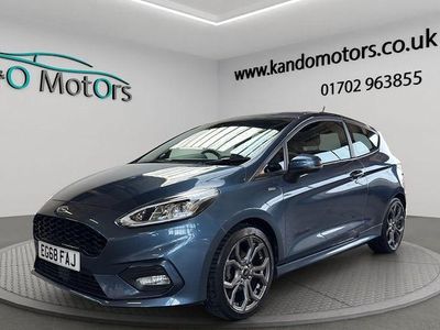 Used Ford Fiesta ST-Line 125 HP (91 kW) 2019 Blue Hatchback