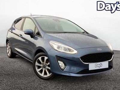 Blue Used 2021 Ford Fiesta Trend Hatchback | £10,832 (Good price)