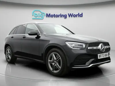 Used Mercedes GLC220 AMG line 194 HP (142 kW) 2021 Black SUV