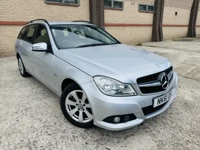 Used Mercedes C200 AMG Edition 1 136 HP (100 kW) 2011 Silver Estate