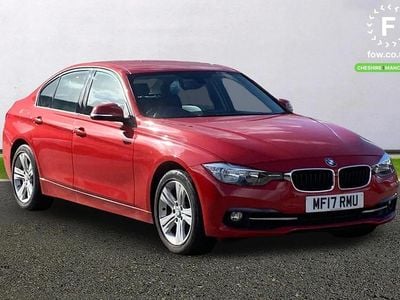 Used BMW 318 Sport Line 136 HP (100 kW) 2017 Red Sedan
