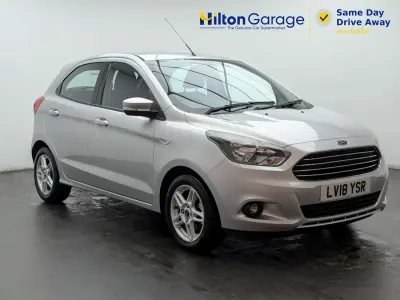 Begagnad Ford Ka Plus Zetec 70 HK (51 kW) 2018 Silver Halvkombi