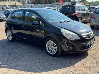 Used Vauxhall Corsa S 2012 Black Hatchback