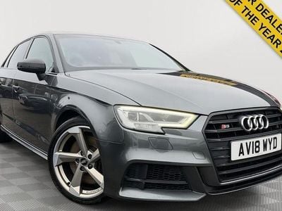 Grey Used 2018 Audi S3 Sportback Black Edition Hatchback | £17,599 (Good price)
