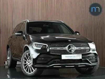 Used Mercedes GLC300de AMG Line Premium 2021 Black Estate