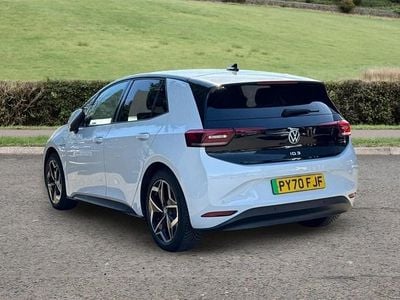 Used VW ID.3 Pro Performance 150 kW (204 HP) 2020 White Hatchback