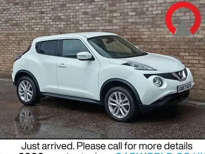 Used Nissan Juke N-Connecta 117 HP (86 kW) 2018 White SUV