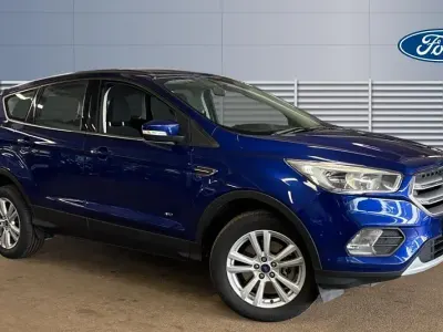 Second-hand Ford Kuga Zetec 182 CP (133 kW) 2017 Albastru SUV