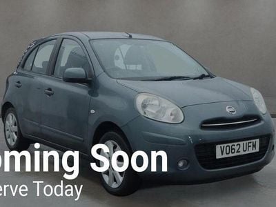 Grey Used 2012 Nissan Micra Acenta Hatchback | £3,742 (Good price)