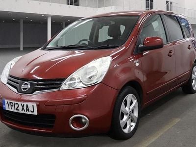 Used Nissan Note N-TEC 2012 Red Hatchback