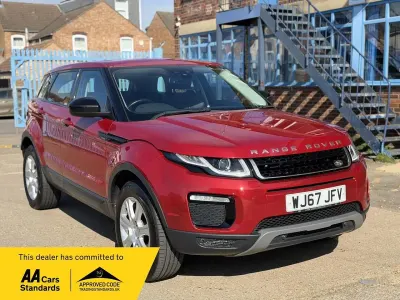 Used Land Rover Range Rover evoque SE 2017 Red Estate