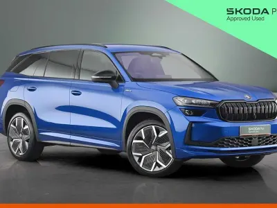 New Skoda Kodiaq SportLine 150 HP (110 kW) 2026 Race blue metallic SUV