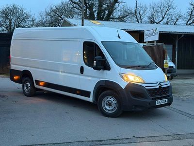 White Used 2021 Citroën Relay Van | £18,500 (Expensive)