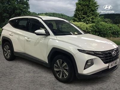 Używany Hyundai Tucson SE 230 KM (169 kW) 2021 Biały SUV