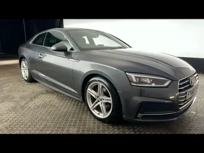 Used Audi A5 S-Line 190 HP (139 kW) 2018 Grey Coupe