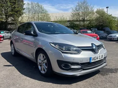 Used Renault Mégane III LIMITED 110 HP (80 kW) 2014 Silver Hatchback