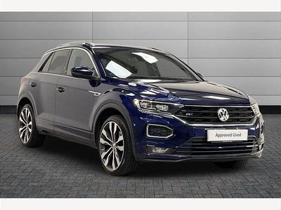 Blue Used 2019 VW T-Roc R-line SUV | £14,790 (Fair price)