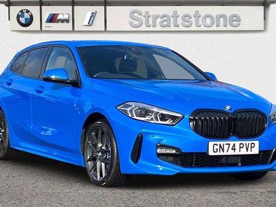 Used BMW 118 M Sport 134 HP (98 kW) 2024 Blue Hatchback