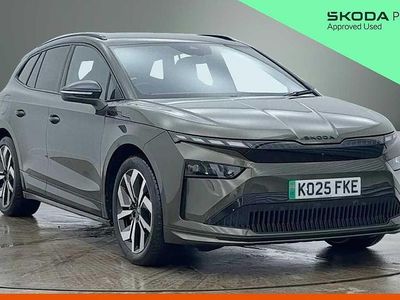 Used Skoda Enyaq iV SportLine 206 kW (281 HP) 2025 Olive green metallic SUV