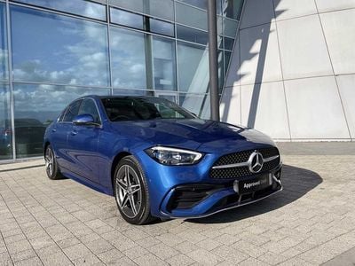 Used Mercedes C300e AMG Line Premium 2024 Blue Sedan