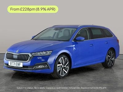 Used Skoda Octavia SE L 2022 Blue Estate