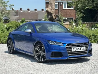 Used Audi TTS Comfort 310 HP (228 kW) 2015 Blue Coupe