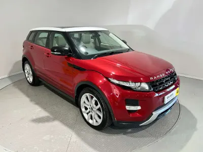Used Land Rover Range Rover evoque Dynamic 2013 Red SUV