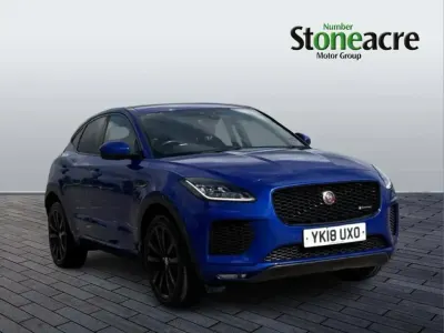 Used Jaguar E-Pace R-Dynamic 249 HP (183 kW) 2018 Blue SUV