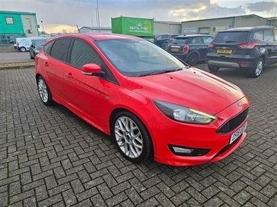 used Ford Focus s 1.5 TDCi ST-Line 5 DOOR MANUAL DIESEL IN RED Hatchback