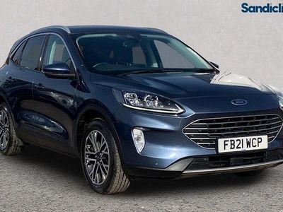 Used Ford Kuga Titanium 120 HP (88 kW) 2021 Blue SUV