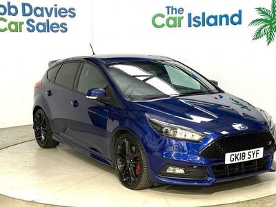 Blue Used 2017 Ford Focus ST Hatchback | £15,750 (A bit pricey)