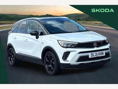 Used Vauxhall Crossland SRi 110 HP (80 kW) 2021 White SUV