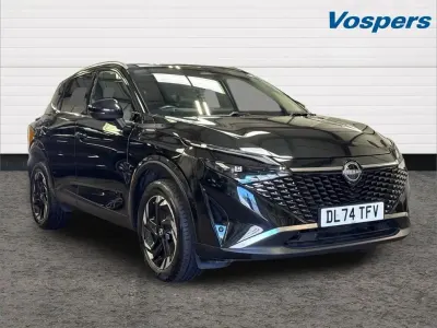 Used Nissan Qashqai N-Connecta 138 HP (101 kW) 2024 Black SUV