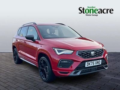 New Seat Ateca Black Edition 150 HP (110 kW) 2025 Red SUV