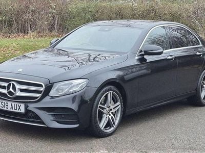 Used Mercedes E350 AMG line 258 HP (189 kW) 2018 Black Sedan