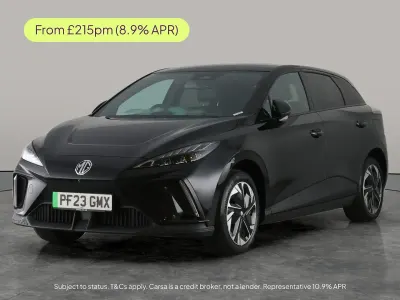 Used MG MG4 EV Trophy 2023 Black Hatchback