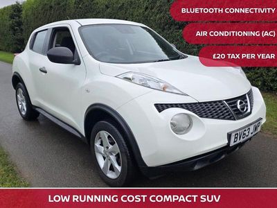 Used Nissan Juke Visia 110 HP (80 kW) 2013 White SUV