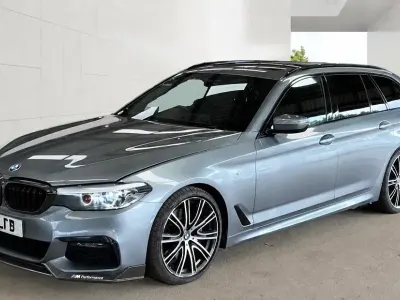 Used BMW 530 M Sport 261 HP (191 kW) 2019 Blue Estate