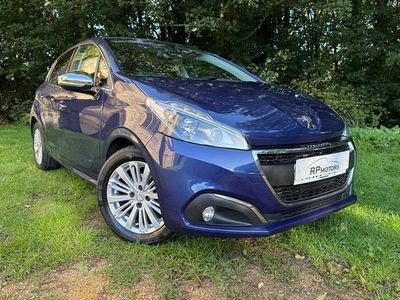 Blue Used 2017 Peugeot 208 Allure Hatchback | £4,795 (Fair price)