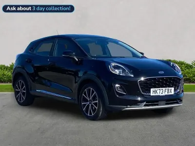 Used Ford Puma Titanium 2023 Black SUV