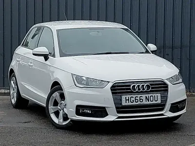 Used Audi A1 Sport 95 HP (69 kW) 2017 White Hatchback