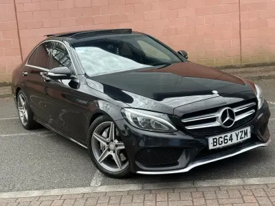 Used Mercedes C250 AMG Line Premium 204 HP (150 kW) 2014 Black Sedan