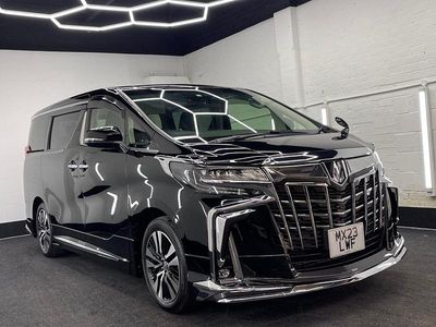 Black Used 2023 Toyota Alphard MPV | £45,999