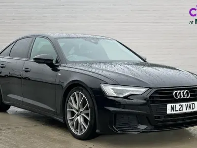 Used Audi A6 Black Edition 204 HP (150 kW) 2021 Black Sedan